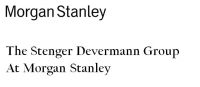 The Stenger Devermann Group at Morgan Stanley