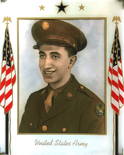 Leonard DiForte in uniform Leonard DiForte