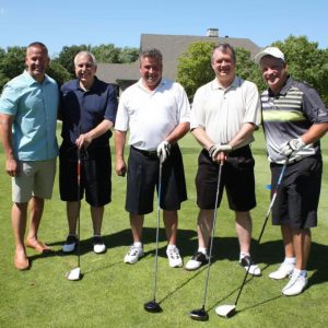 Golfers from previous outing
