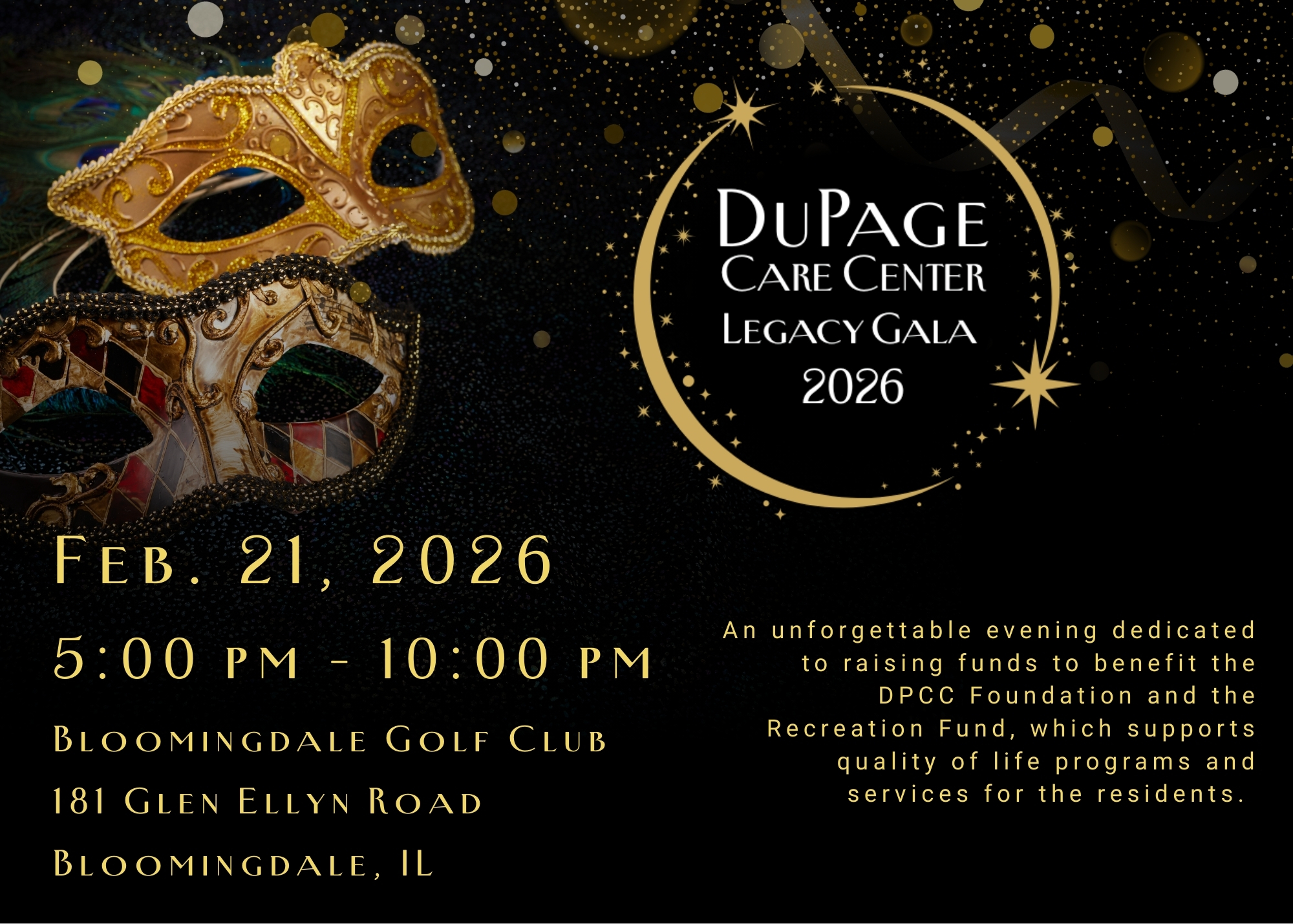 Black Gold Save The Date Banner Landscape (Banners)(1)