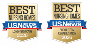 logo for awards Rated top Nursing Homes in 2026!
